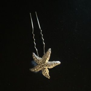 Starfish hair pin